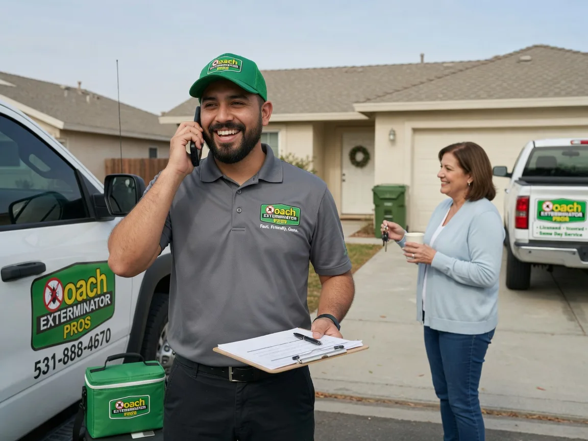 Pest Control Roach Exterminator Hematite, MO FAQs